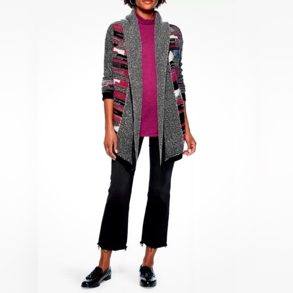 Nic + Zoe cardigan sweater NWOT size MP petite medium - Picture 2 of 9